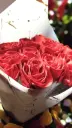 Customized Artificial Red Rose Bouquets