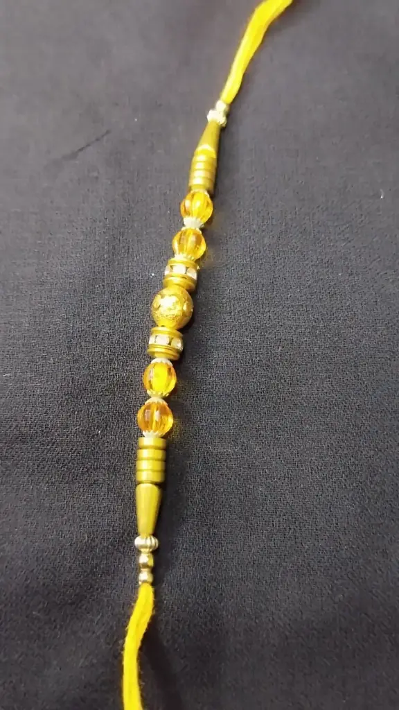 Gold Fancy Rakhi